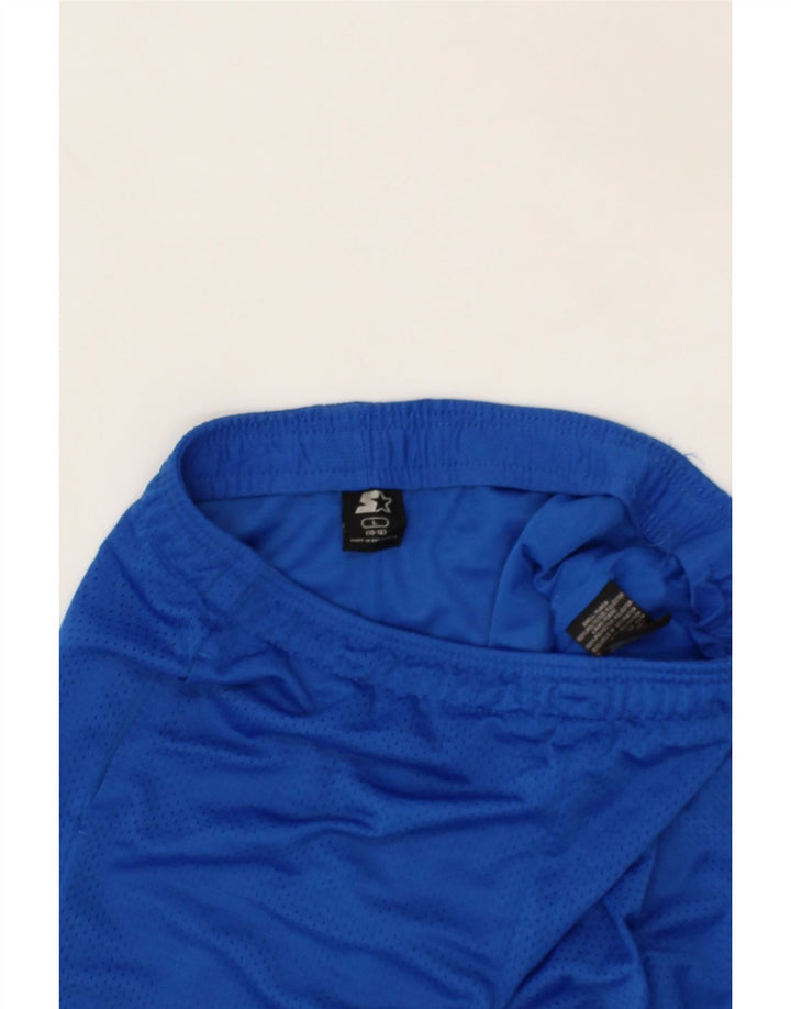 STARTER Boys Sport Shorts 10-11 Years Large Blue Polyester Vintage Starter and Second-Hand Starter from Messina Hembry 