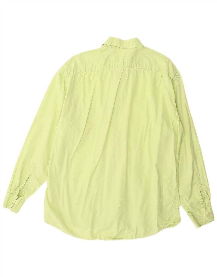 J. Crew Mens Shirt Medium Green Cotton