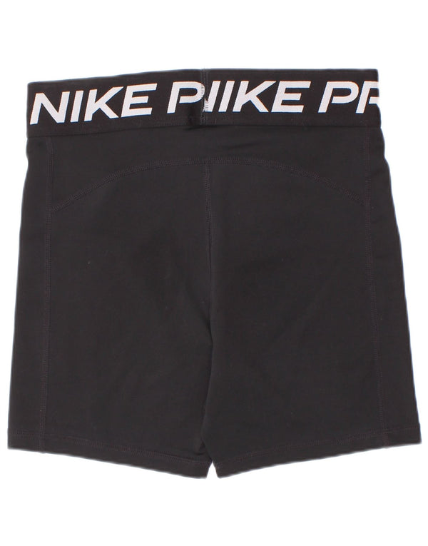 Pantaloncini sportivi Nike Dri Fit Graphic per ragazze 13-14 anni XL neri