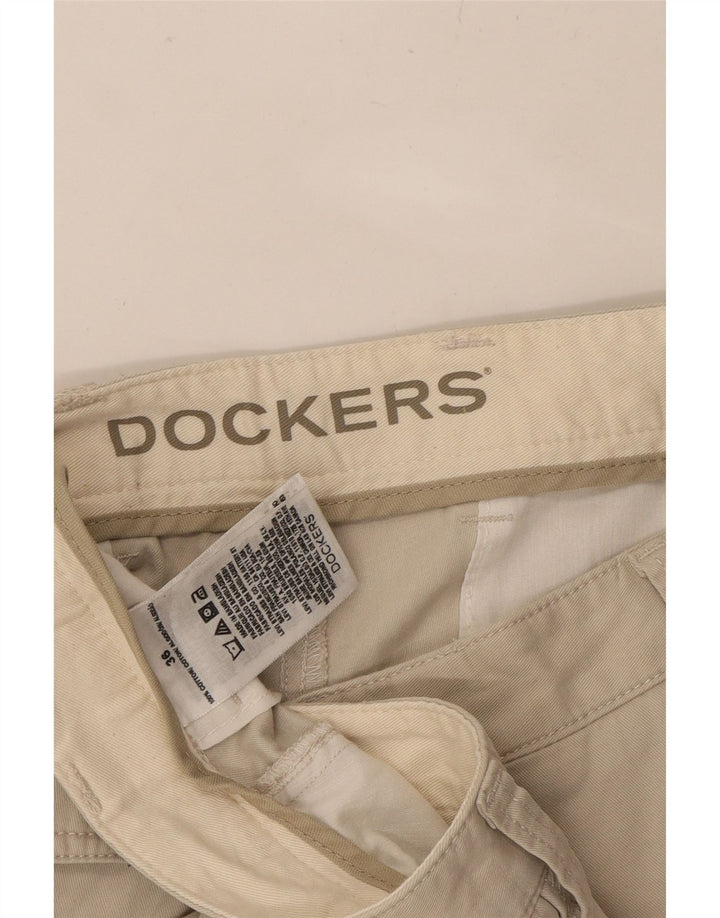 DOCKERS Mens Cargo Shorts W36 Large  Beige Cotton Vintage Dockers and Second-Hand Dockers from Messina Hembry 