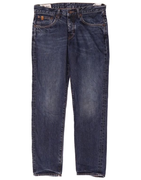 Ben Sherman Mens Slim Jeans W30 L30 Blue Cotton