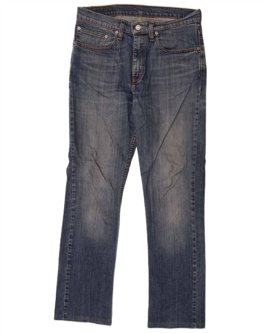 Jeans slim da uomo Levi's W32 L30 cotone blu