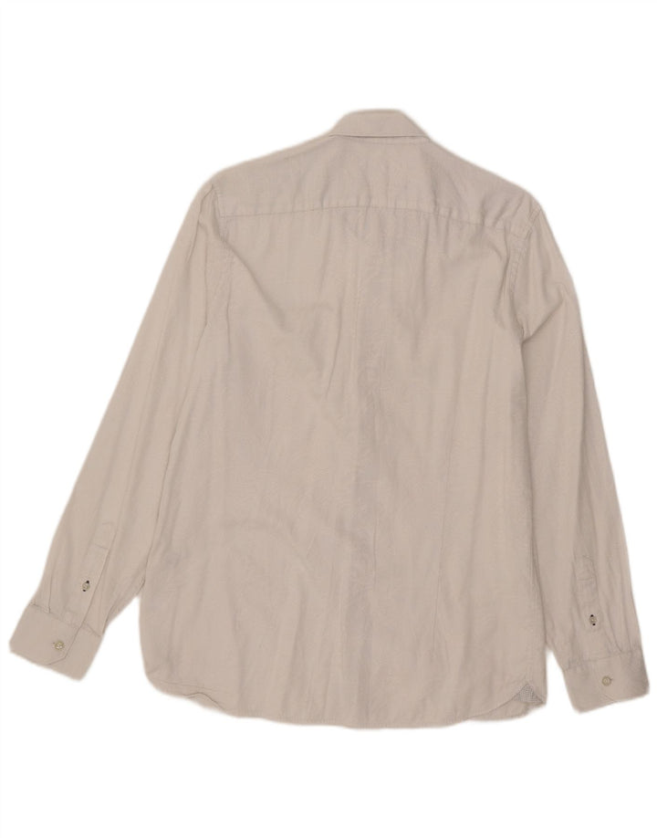 Ted Baker Herreskjorte str. 4 Large White Paisley Cotton