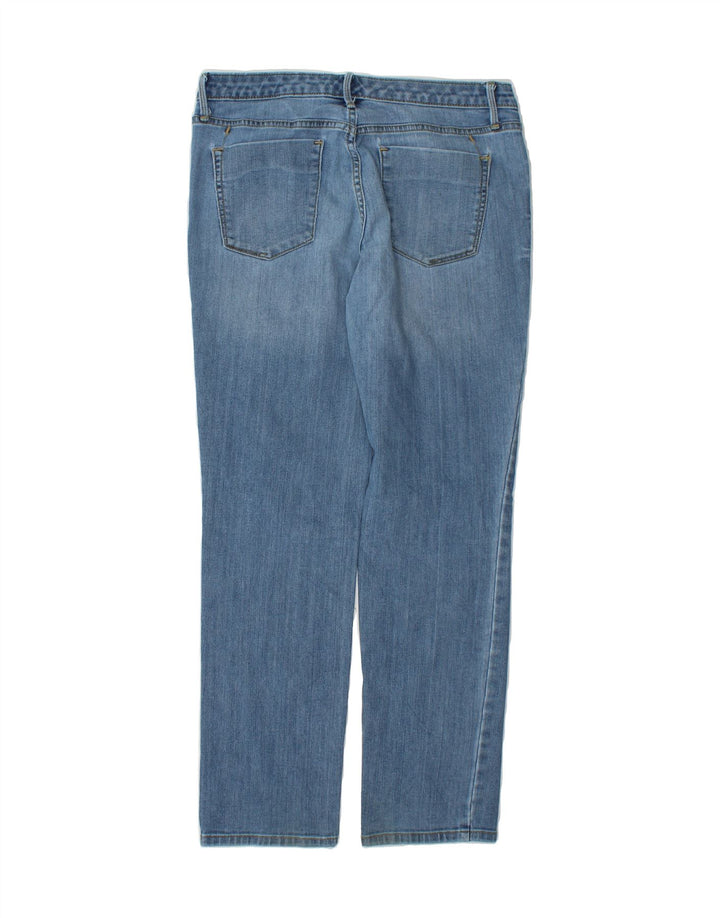 MOSSIMO Womens Mid Rise Straight Jeans US 8 Medium W30 L29 Blue Cotton Vintage Mossimo and Second-Hand Mossimo from Messina Hembry 