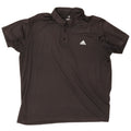 Adidas Herre Climalite Polo Shirt 2XL Sort