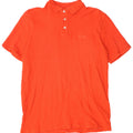 Fila Mens Polo Shirt Medium Orange Cotton