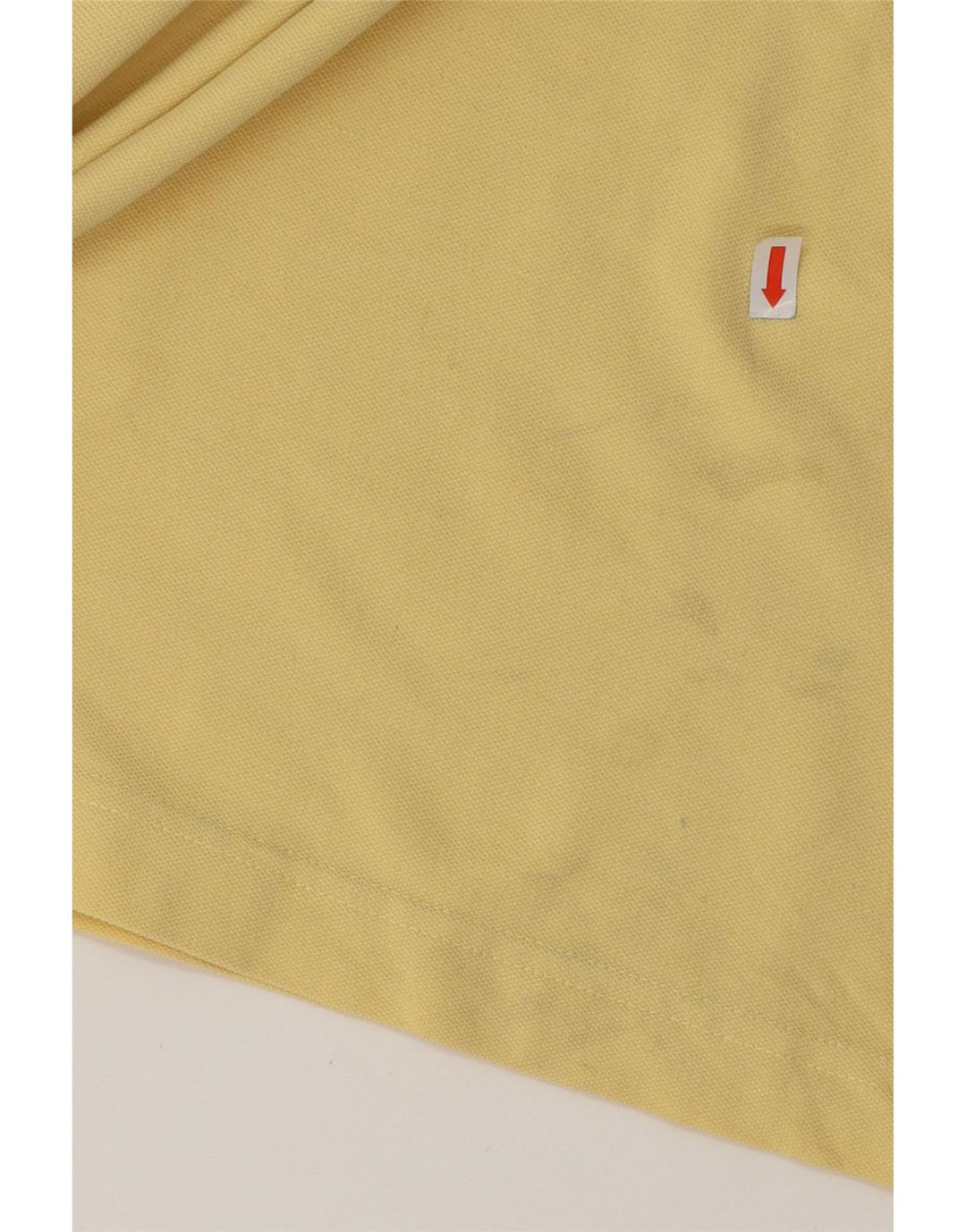 Kappa Mens Polo Shirt Large Yellow Cotton
