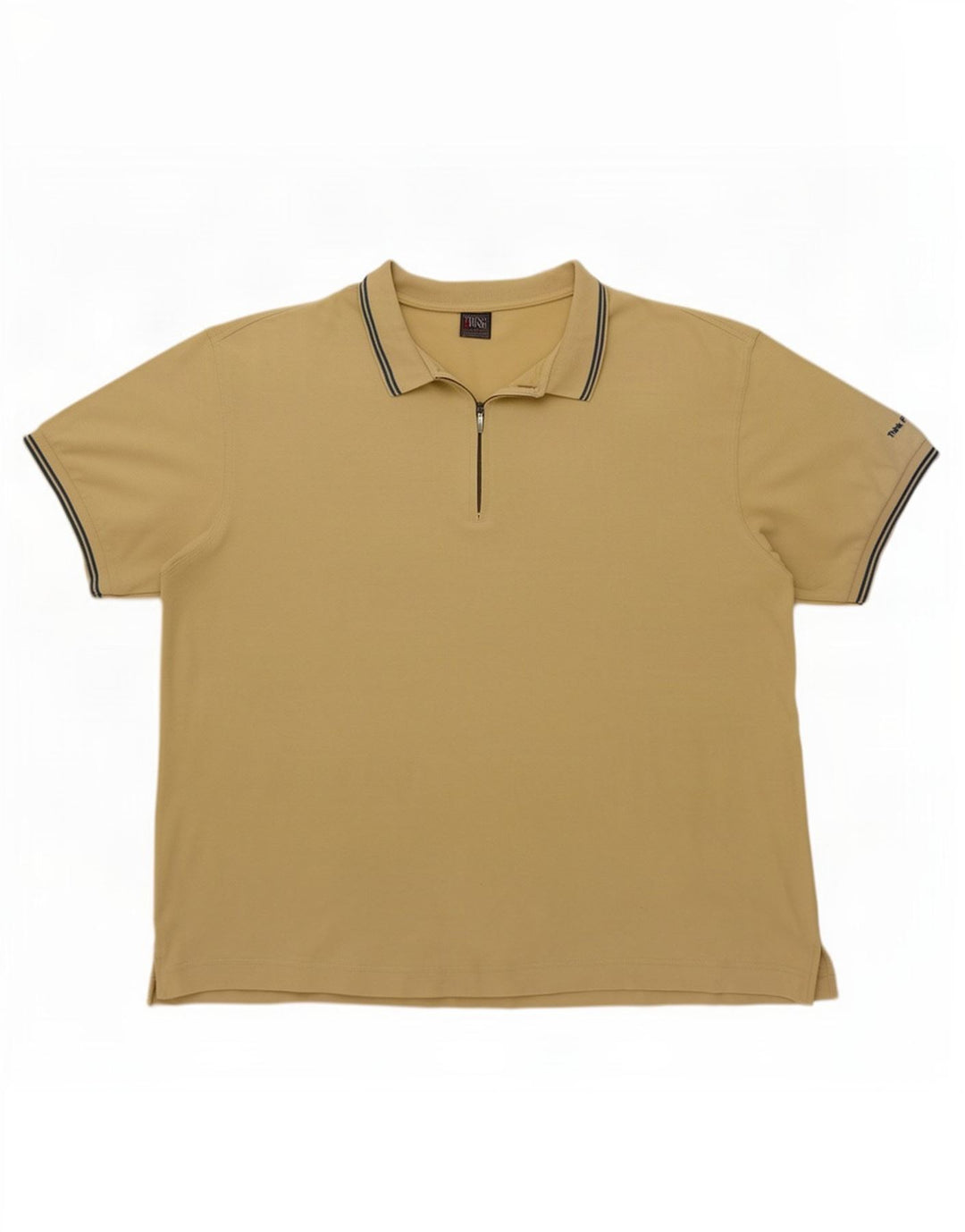 Think Pink Mens Polo Shirt 2XL Beige