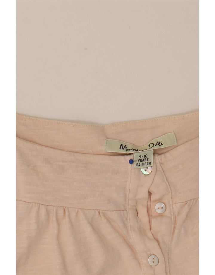 Massimo Dutti Girls Sleeveless Playsuit 9-10 Years Pink