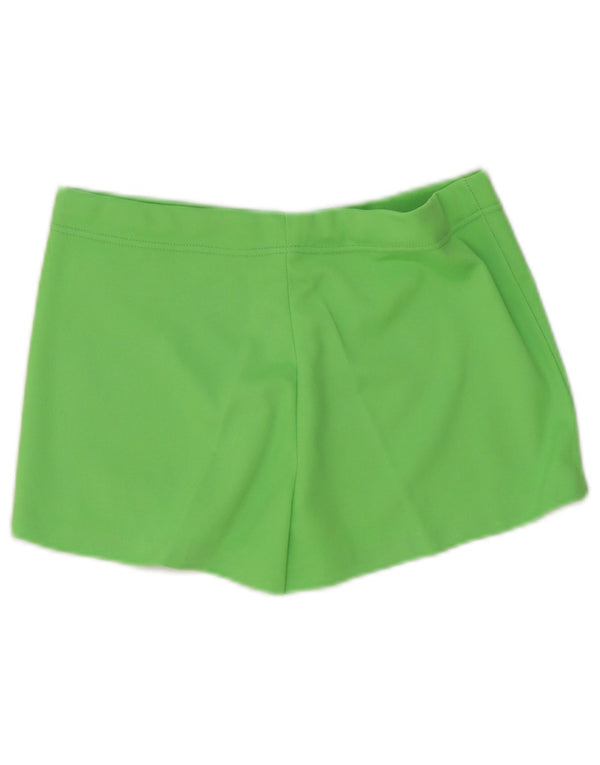 Fila Short de sport pour femme UK 8 Small Vert Polyester
