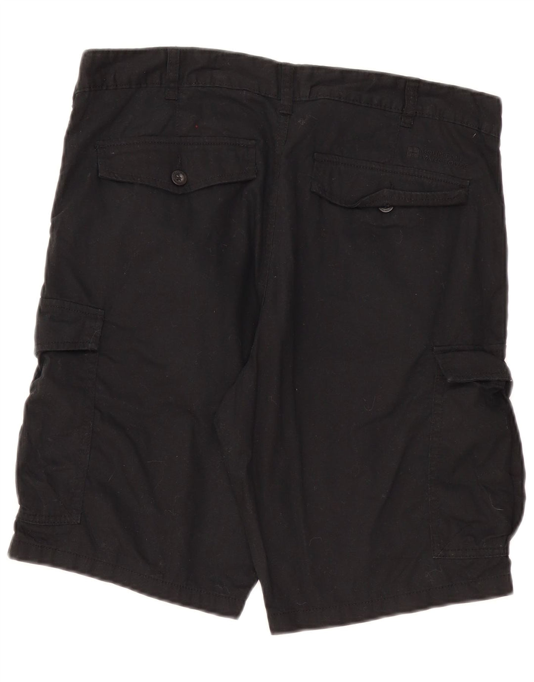 Mountain Warehouse Mens Cargo Shorts W34 Large  Black Cotton