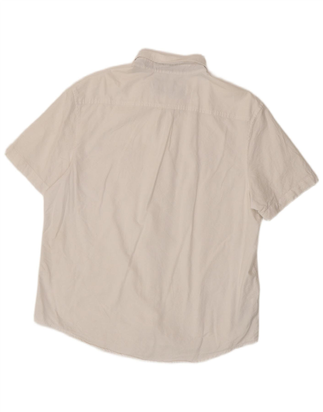 Penguin Mens Short Sleeve Shirt XL White Cotton