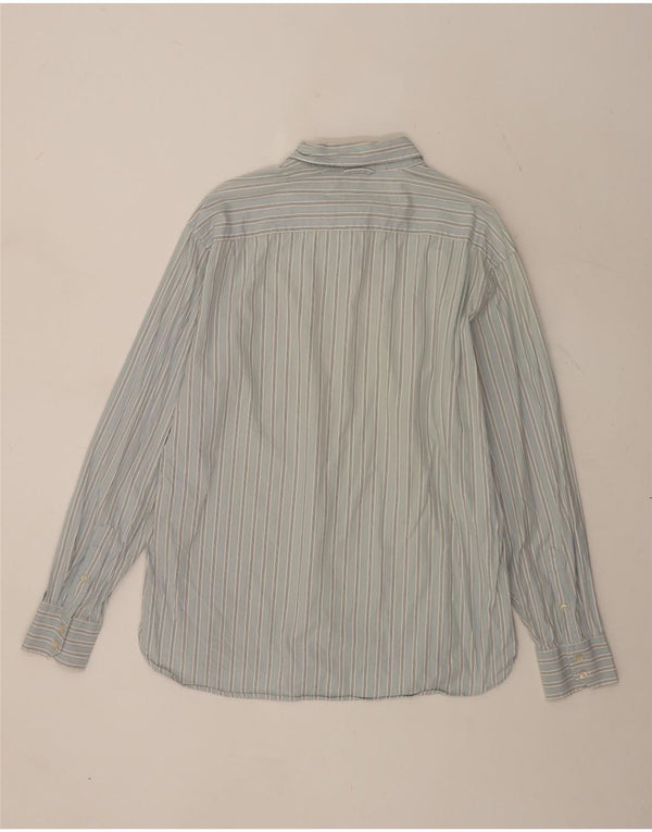 Tommy Hilfiger Chemise Homme XL Bleu Rayé Coton