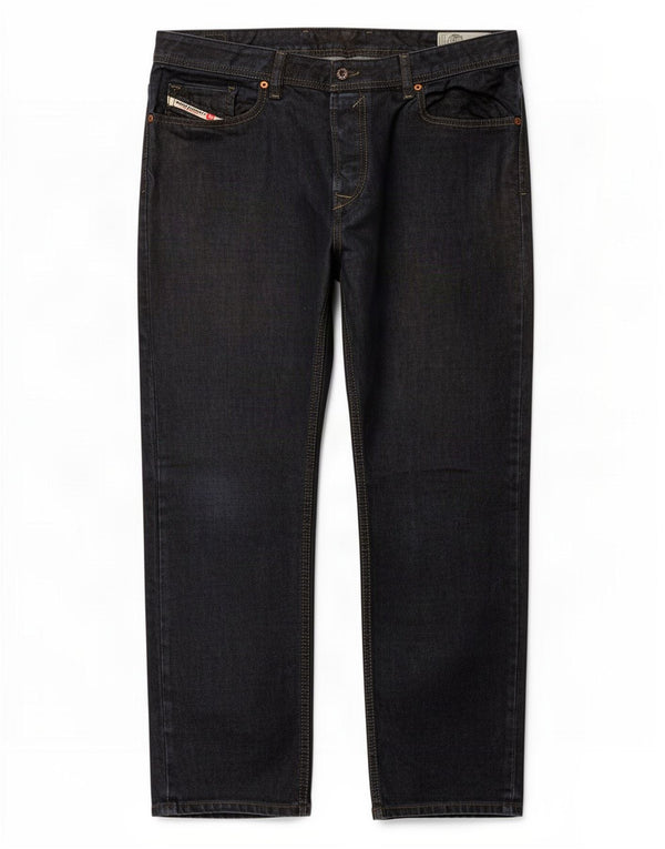 Diesel Herren Waykee Regular Fit Straight Jeans W36 L30 Marineblaue Baumwolle