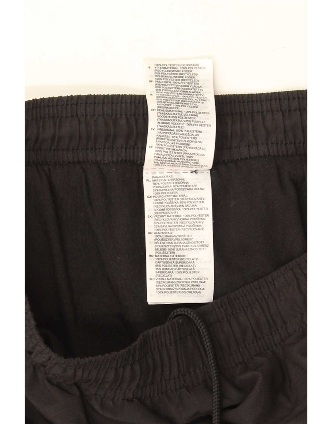 Adidas Træningsdragt til mænd Joggers Lille sort polyester