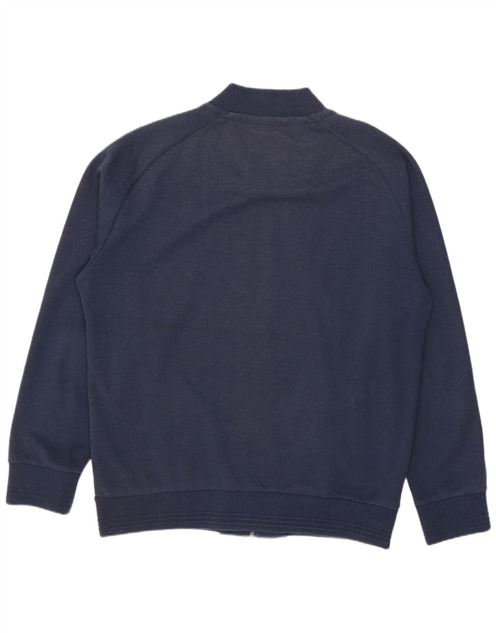 Crew Clothing Mens Tracksuit Top Jacket XL Navy Blue Polyester