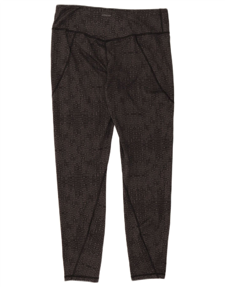 Leggings da donna Patagonia UK 14 Large Poliestere geometrico grigio