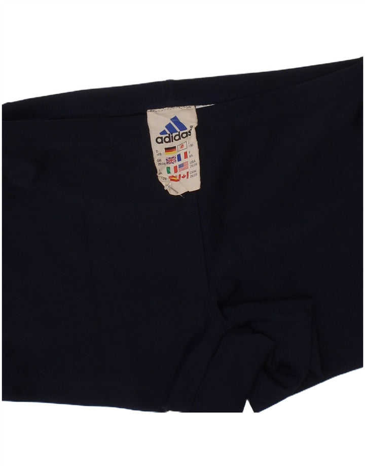 Short de bain Adidas garçon 7-8 ans bleu marine polyester