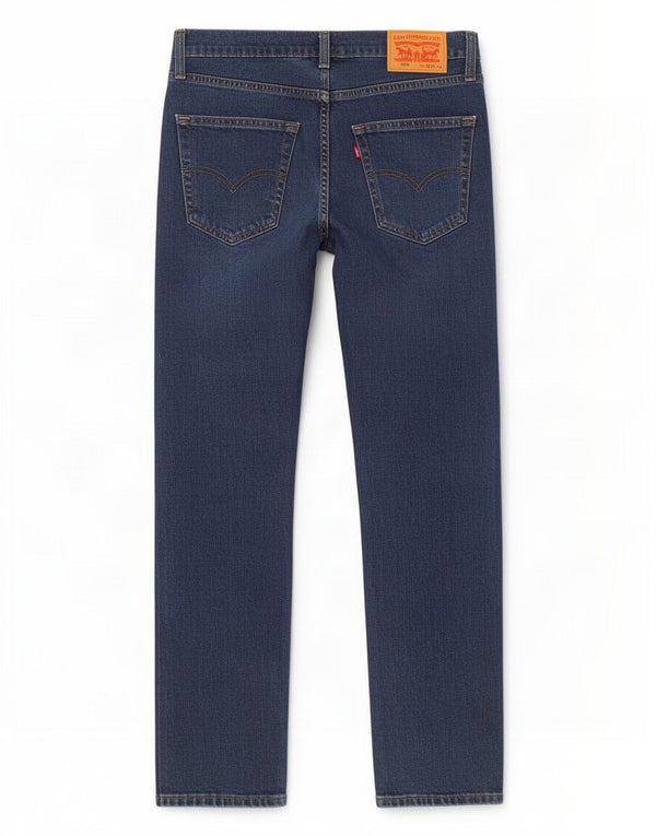 Levi's Mens 502 Tapered Jeans W30 L32 Navy Blue Cotton