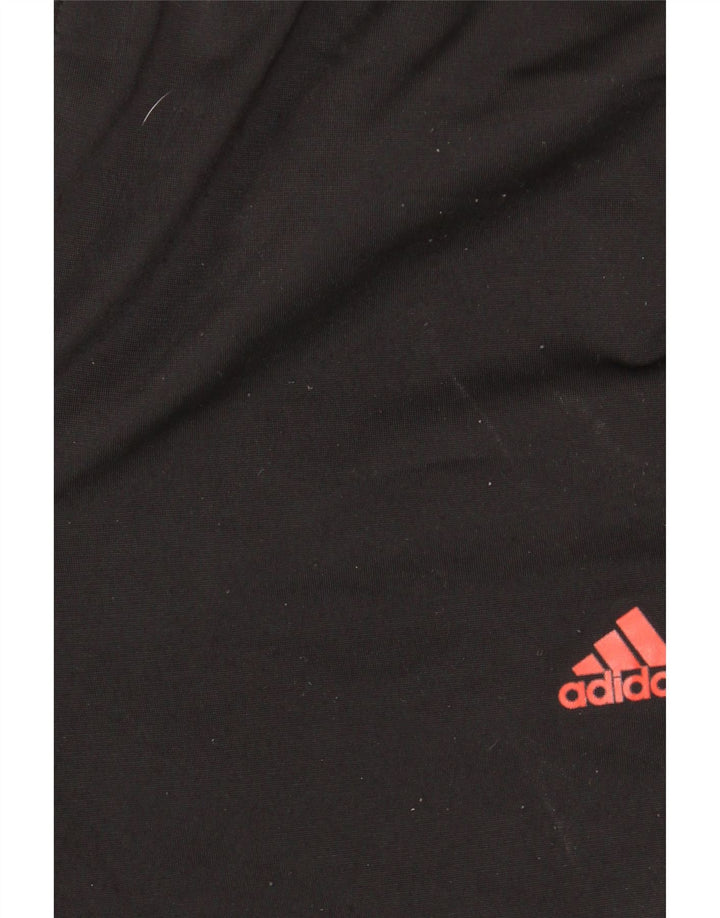 Adidas Boys Tracksuit Trousers 13-14 Years  Black Polyester