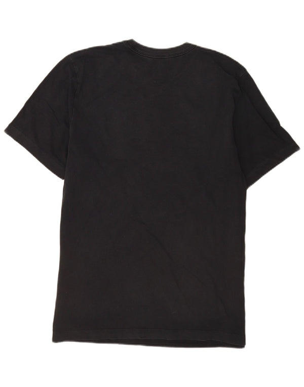 Nike Camiseta gráfica para hombre Top mediano de algodón negro