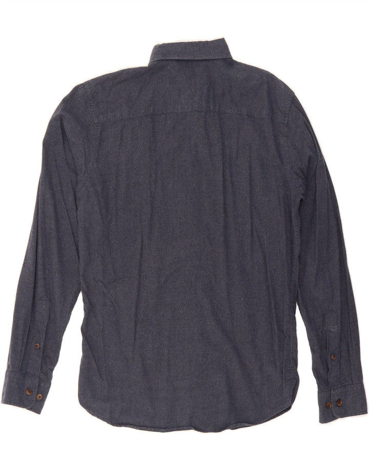 JACK & JONES Mens Shirt XS Navy Blue Cotton Vintage Jack & Jones and Second-Hand Jack & Jones from Messina Hembry 