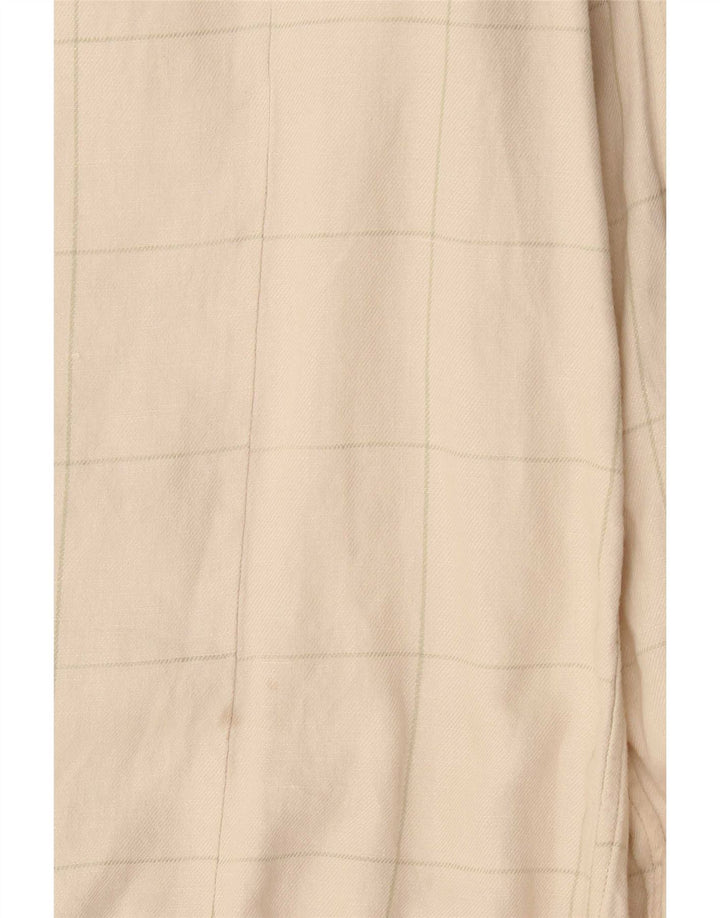 Camisa Levi's Hombre Algodón Cuadros Beige Medio