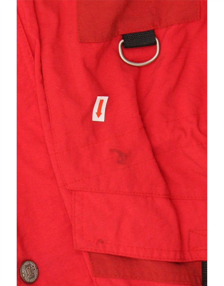 Diadora Damen Windjacke UK 16 Large Rot Polyamid