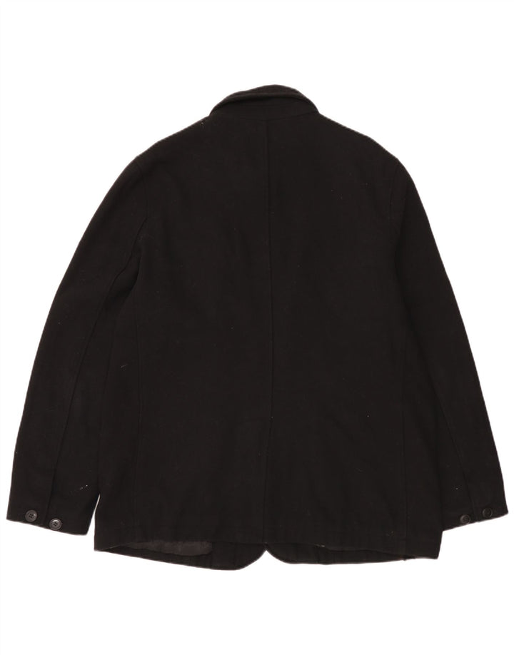 Levi's Veste utilitaire pour hommes UK 40 Large Laine noire