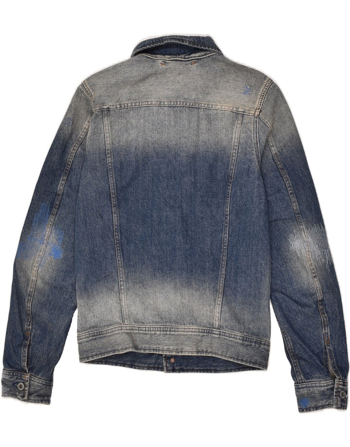 G-STAR Boys Denim Jacket 9-10 Years 2XS  Blue Cotton Vintage G-Star and Second-Hand G-Star from Messina Hembry 