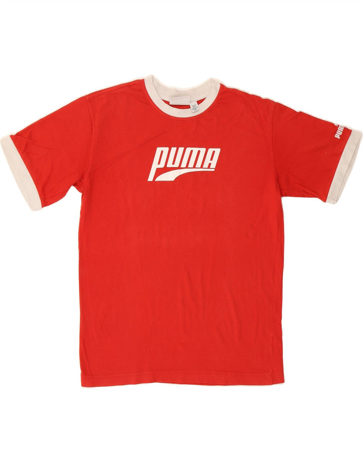 NIKE Mens Graphic T-Shirt Top Medium Red Cotton Vintage Nike and Second-Hand Nike from Messina Hembry 