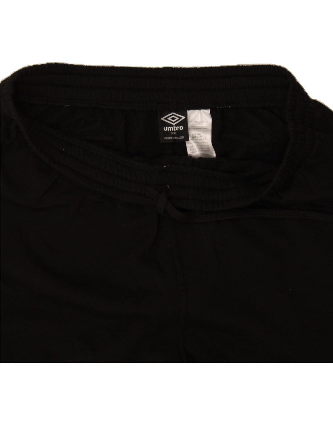 UMBRO Womens Cargo Tracksuit Trousers UK 20 2XL  Black Polyester Vintage Umbro and Second-Hand Umbro from Messina Hembry 