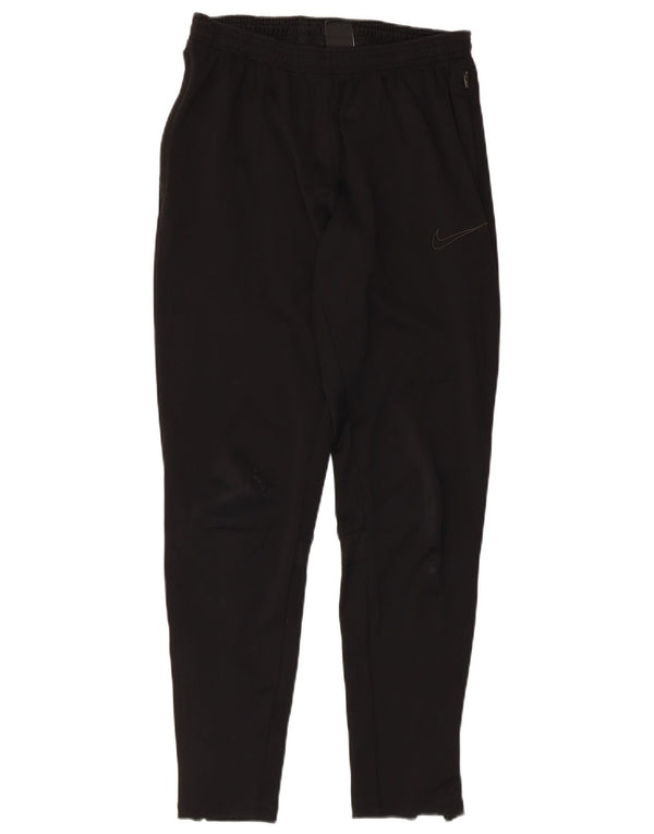 Pantaloni da tuta Nike Dri Fit da uomo piccoli in poliestere nero