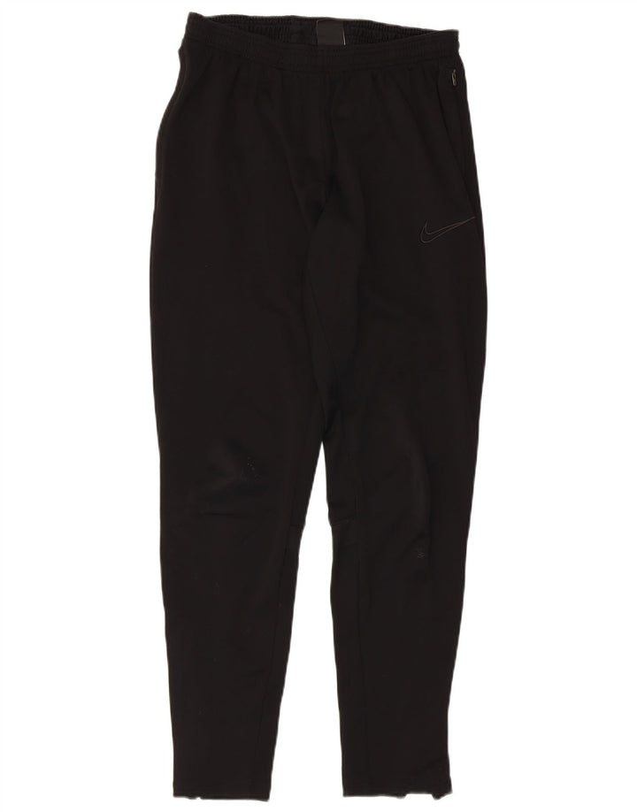 Pantaloni da tuta Nike Dri Fit da uomo piccoli in poliestere nero