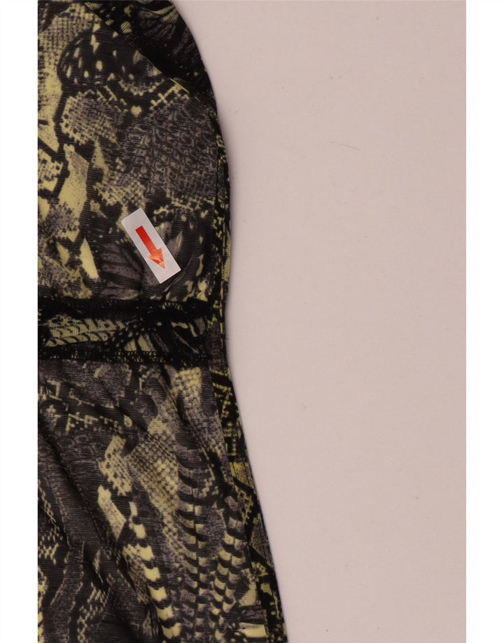 Topshop Womens See Through Cardigan Top UK 8 Small Multicoloured