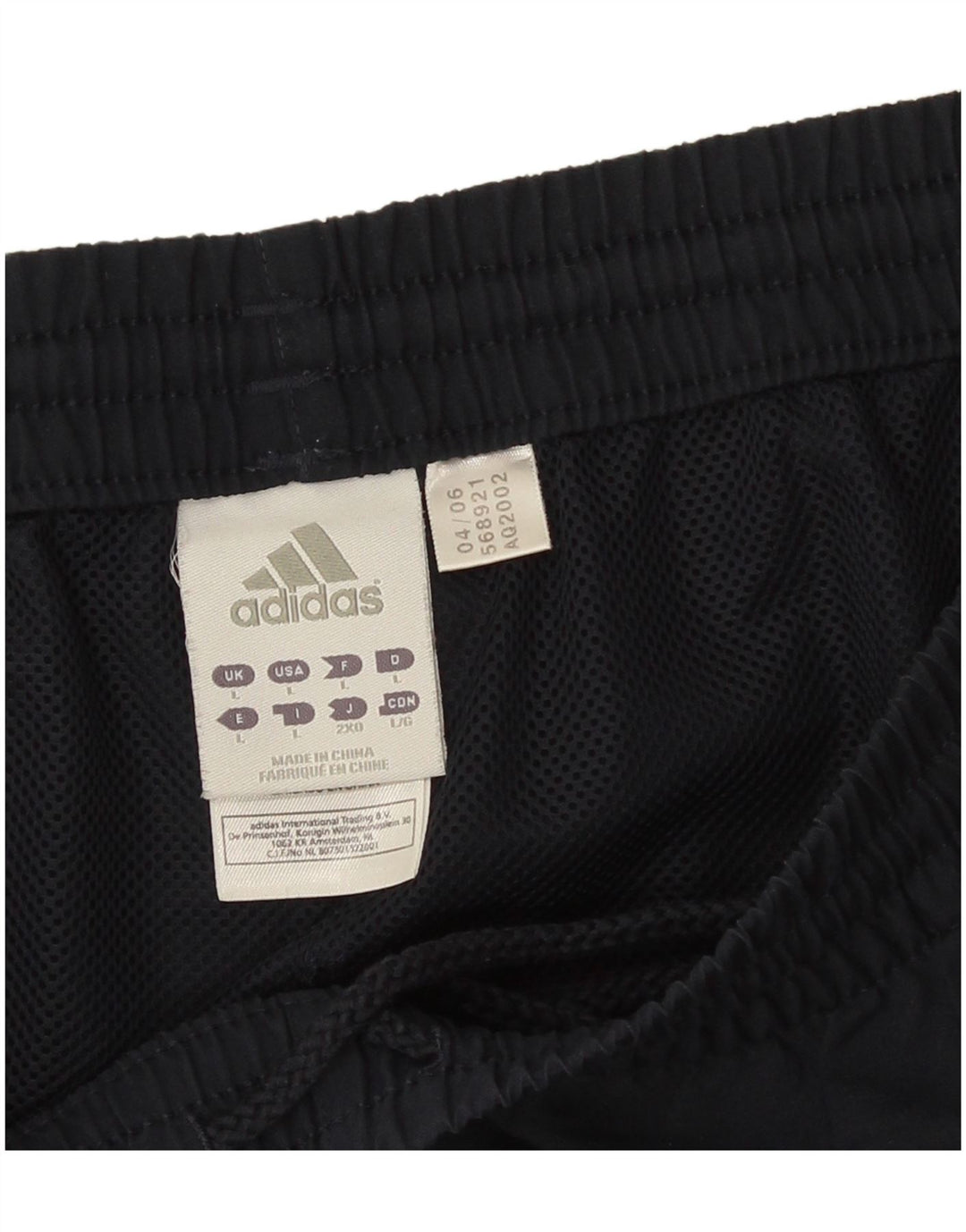 Adidas Sportsshorts til mænd store marineblå polyester