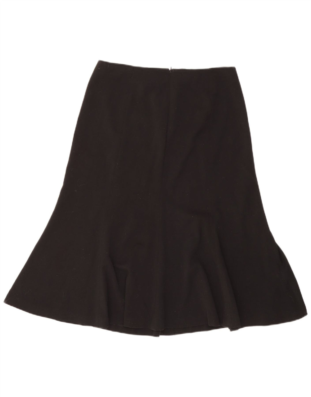 EDDIE BAUER Womens Trumpet Skirt US 4 Small W30 Black Polyester
