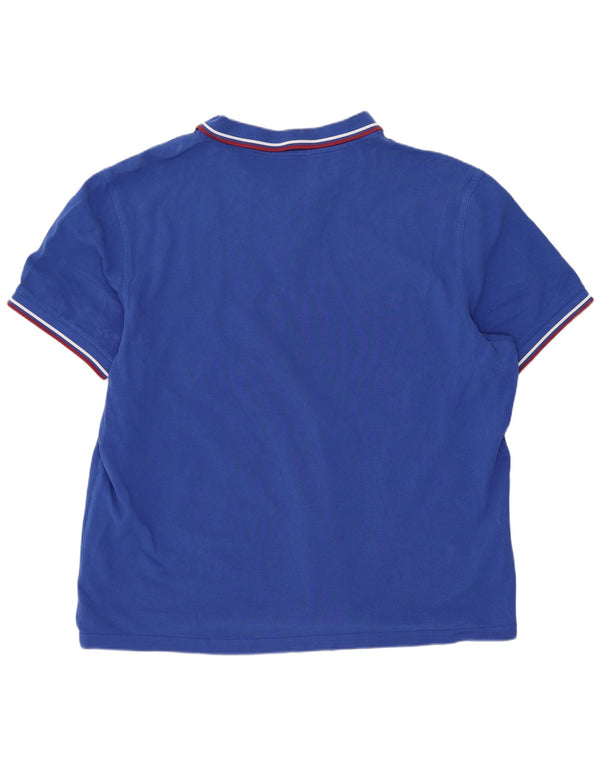 Polo da uomo Fred Perry 3XL in cotone a righe blu