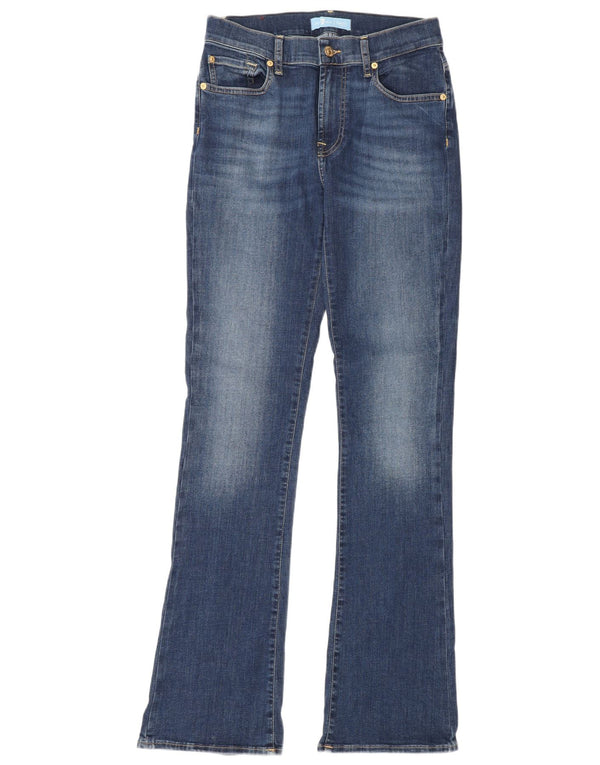 7 For All Mankind Jeans Bootcut da donna W28 L34 Cotone blu