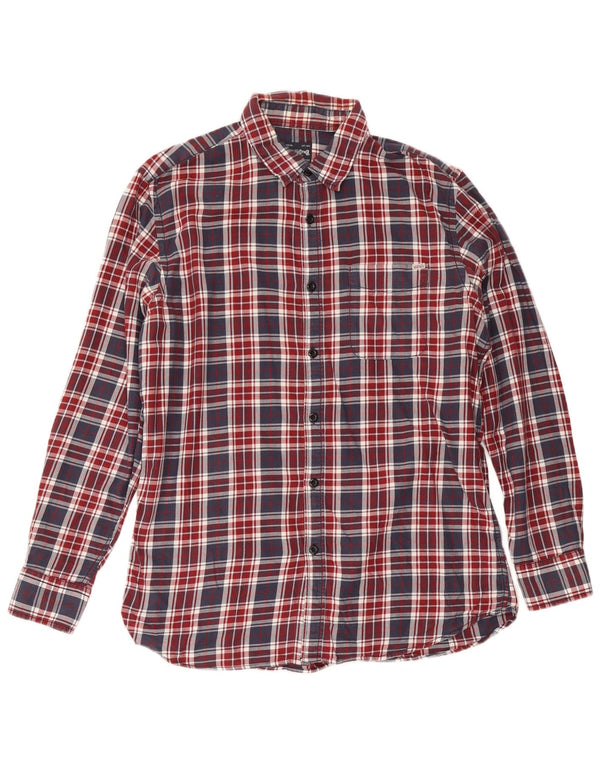 Męska koszula flanelowa Jack & Jones XL w wielokolorową kratę, bawełniana