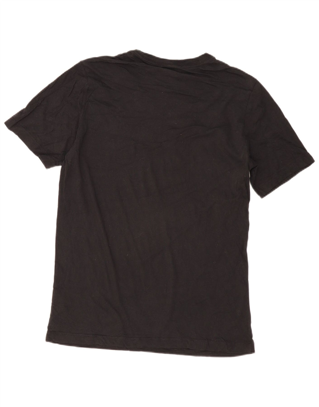 Nike Mens T-Shirt Top Medium Black Cotton