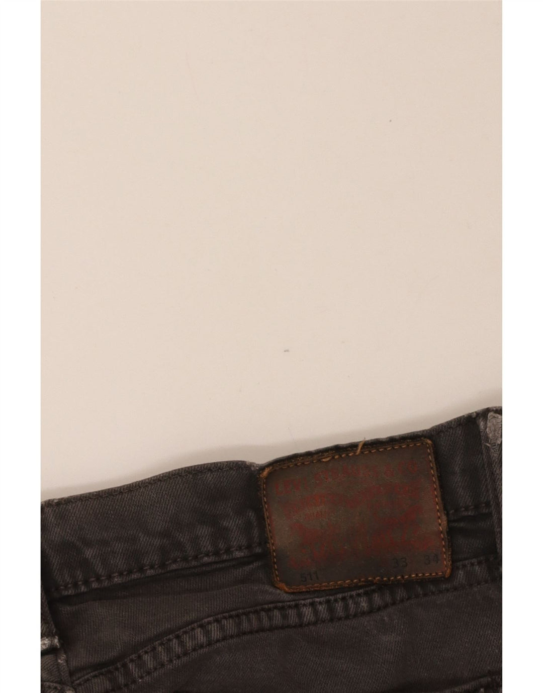 LEVI'S Womens 511 Tapered Jeans W33 L34 Grey