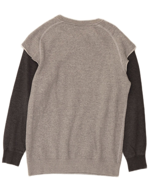 Felpa Champion Brooklyn da ragazzo, 13-14 anni, XL, grigio chiazzato