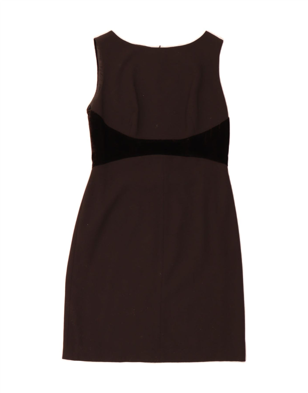 MAX MARA Womens Sleeveless Sheath Dress IT 44 Medium Brown Colourblock Vintage Max Mara and Second-Hand Max Mara from Messina Hembry 