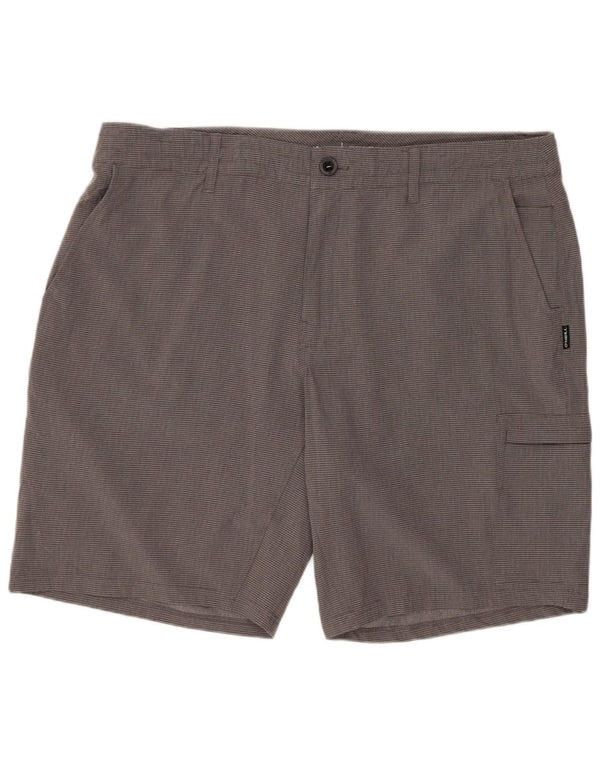 O'Neill Herre Cargo Shorts W38 XL Gråstribet polyester