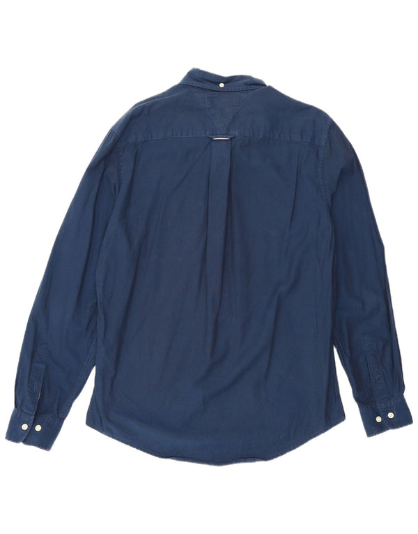 Camicia da uomo Tommy Hilfiger blu navy medio