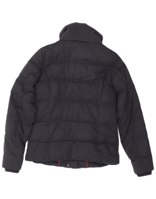 Fat Face Veste matelassée pour femme UK 10 Small Bleu marine Polyester