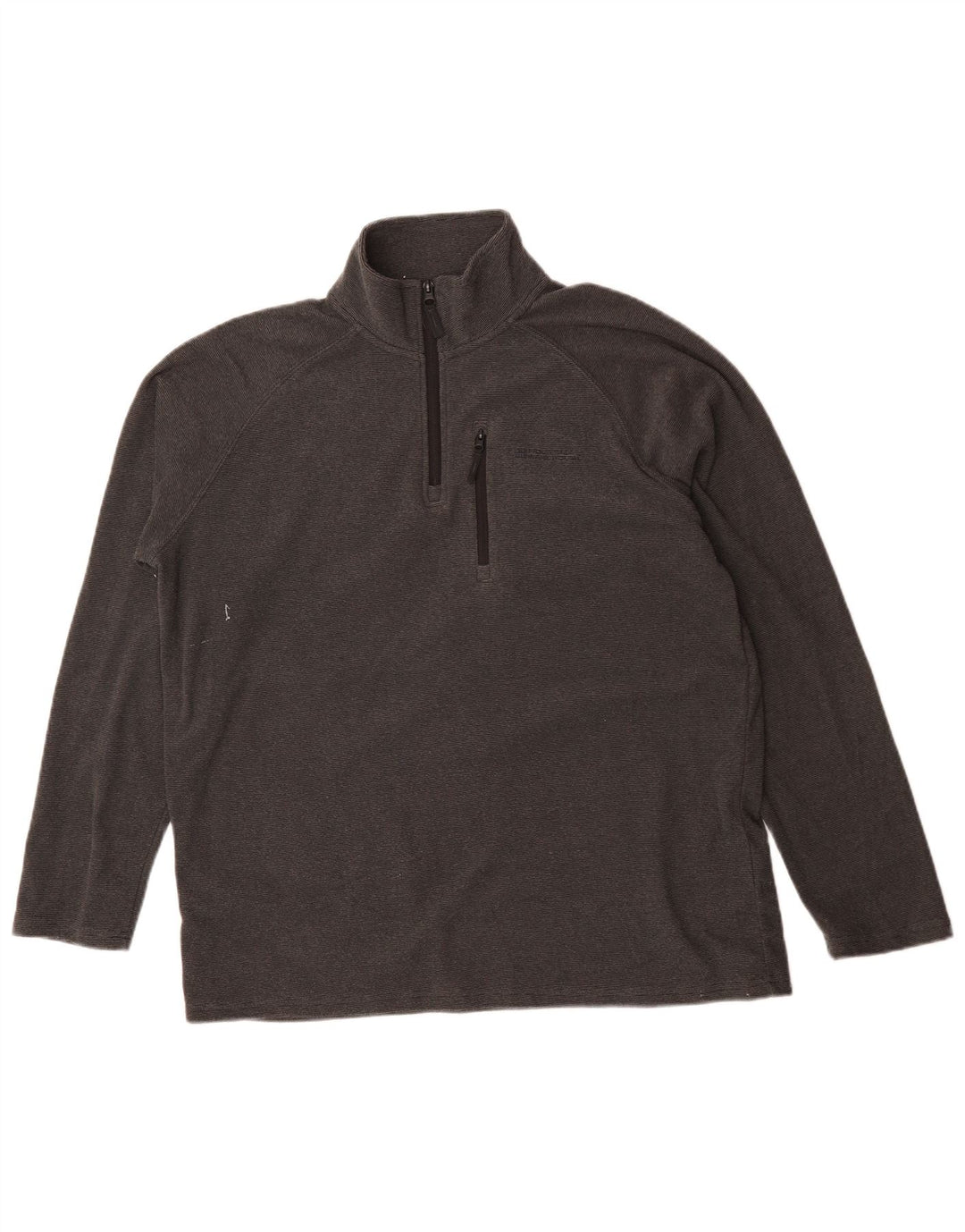 Mountain Warehouse Mens Pullover Tracksuit Top Medium Grey Polyester