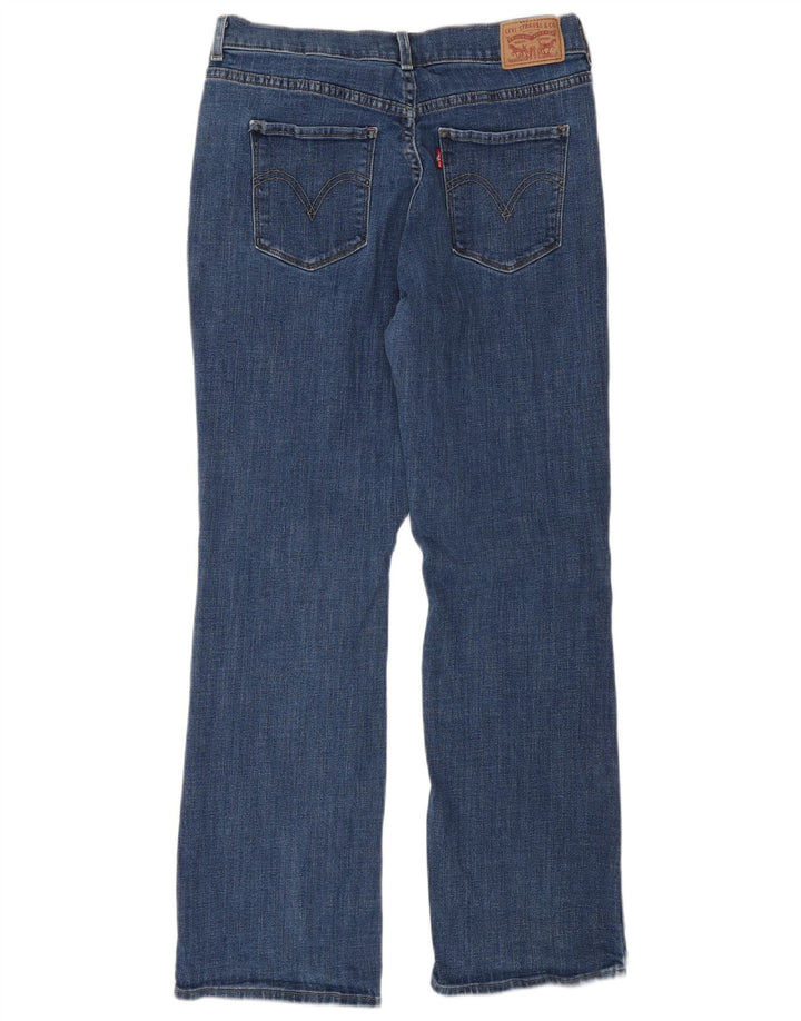 Levi's Womens Classic Bootcut Jeans US 10 Large W30 L30 Blue Cotton