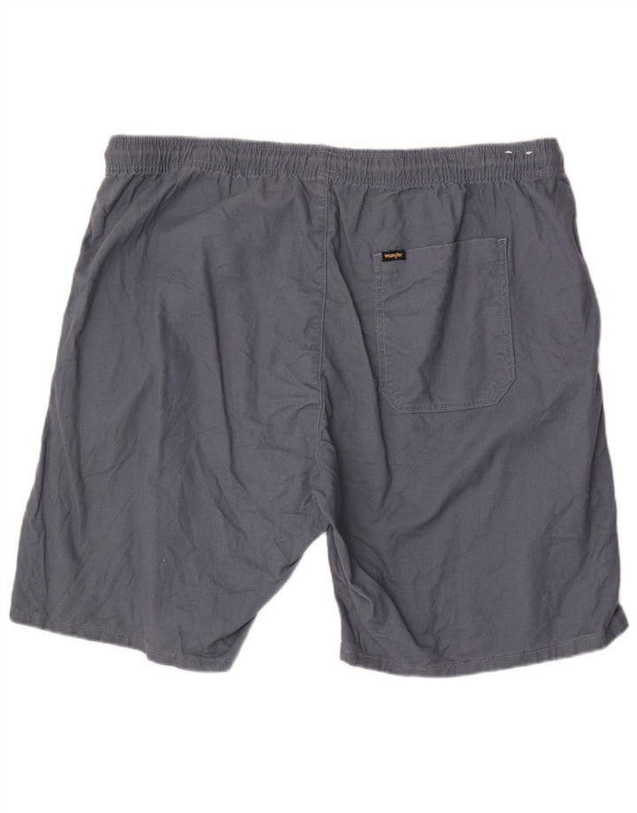 Wrangler Mens Bermuda Shorts W38 XL Grey Cotton
